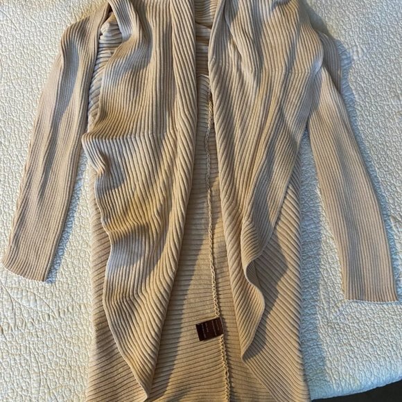 Circular Women's 100% Cotton Sweater in Neutral Beige Size L GUC - Picture 8 of 14